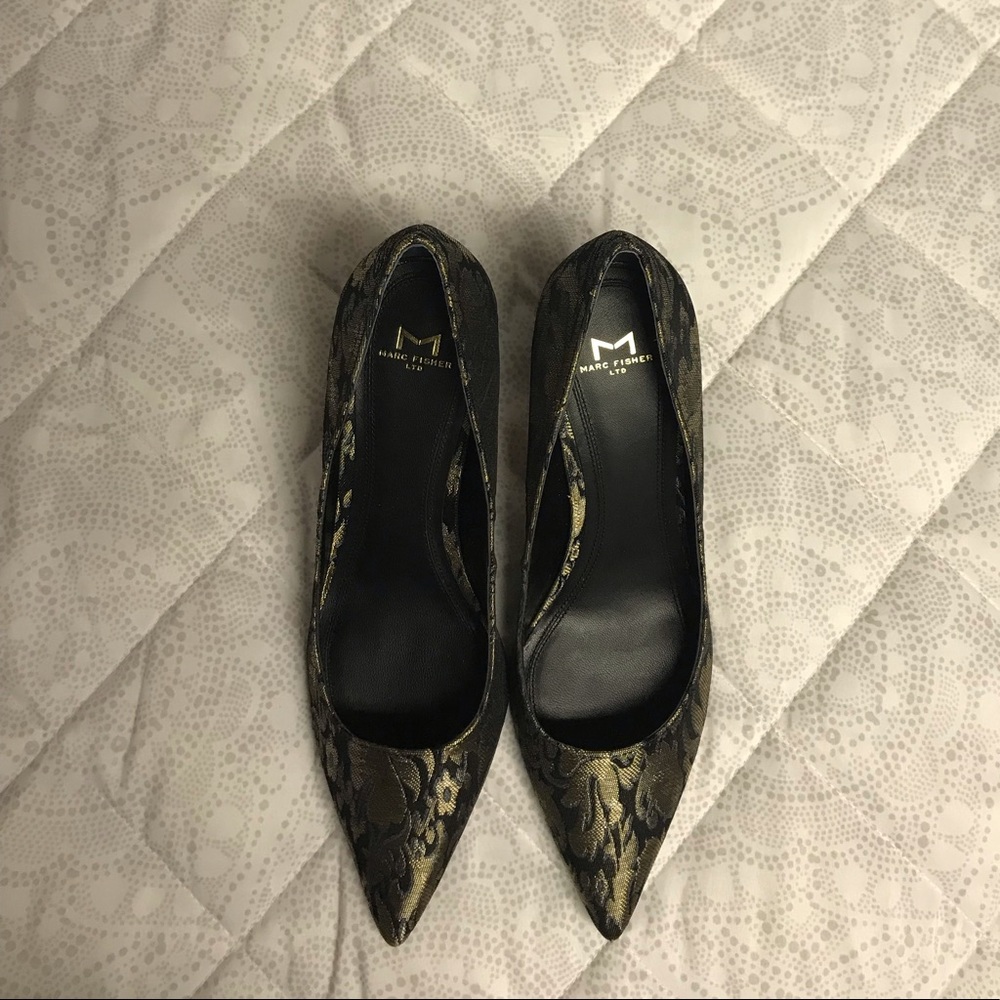 Nordstrom Marc Fisher Block Heel Pump